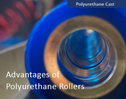 Custom Molded Polyurethane Rollers