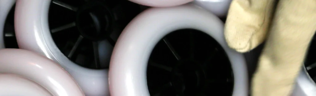 polyurethane wheels for outdoor applications