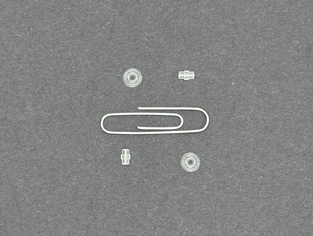 Durable micro-molded products showcasing advanced engineering design.