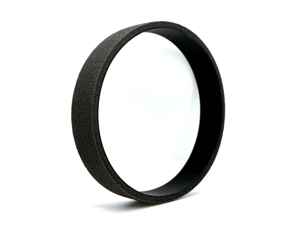 Heavy-duty polyurethane belt for industrial machinery operations.
