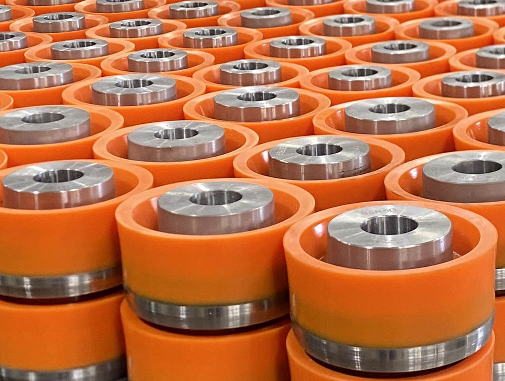 High-performance polyurethane pump valve for fluid control systems.